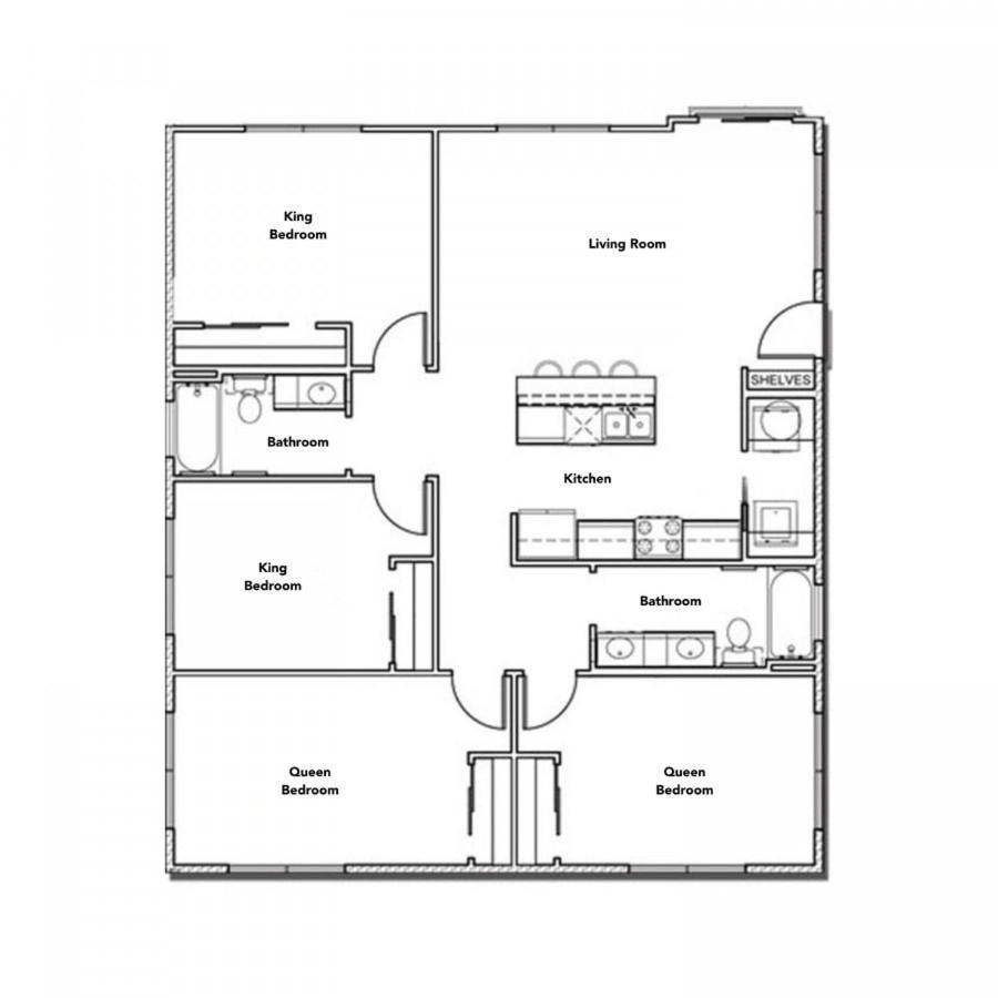オースティンStylish 4Br With Smart Tv And Free Garage Parkingアパートメント エクステリア 写真